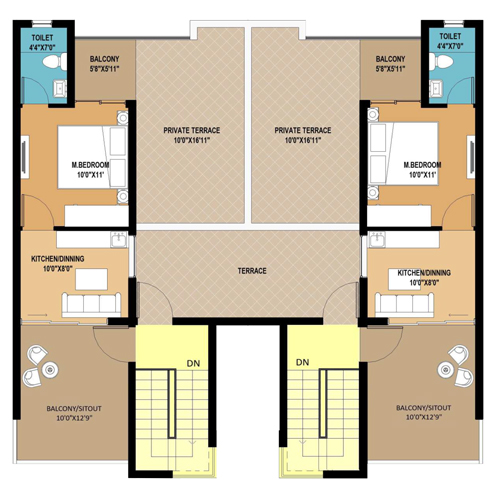 STUDIO APARTMENT - Plan A
